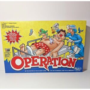 Operation Board Game (2014) 1+ players, age 6+, batteries included. Like new.